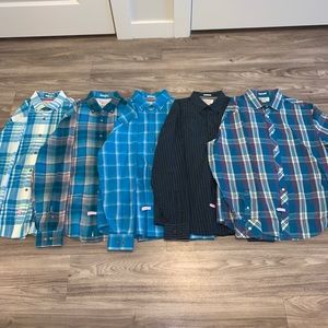 Bundle of 5 Original Penguin Button Down Shirts